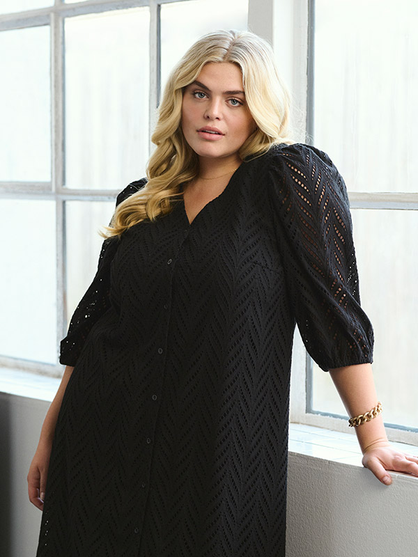 KCMASIA - Plus Size Jurk fra Kaffe Curve
