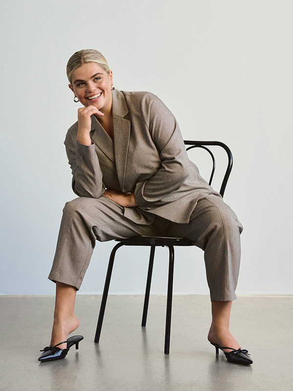 KCTILDA - Plus Size Blazer fra Kaffe Curve