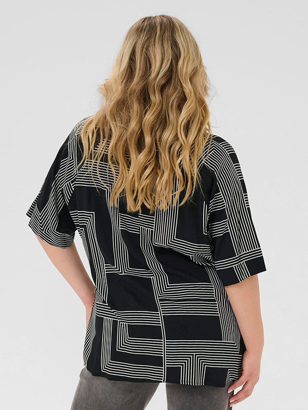 KCDONNA - Plus Size Overhemd fra Kaffe Curve