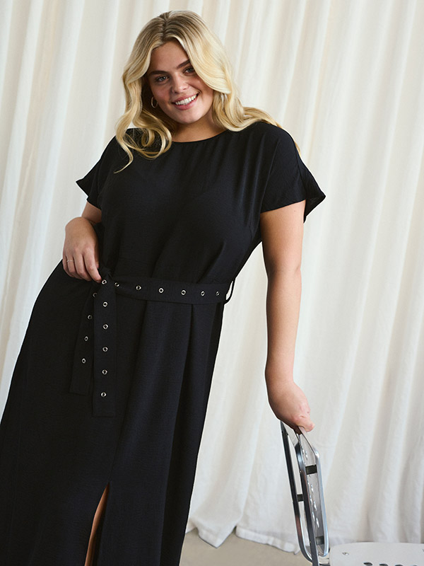 KCTENNA - Plus Size Jurk fra Kaffe Curve