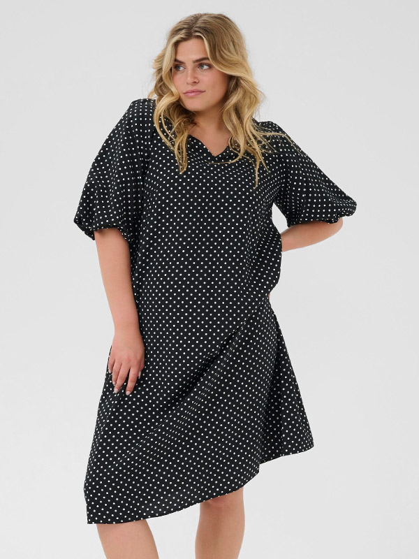 KCGINA - Plus Size Jurk fra Kaffe Curve