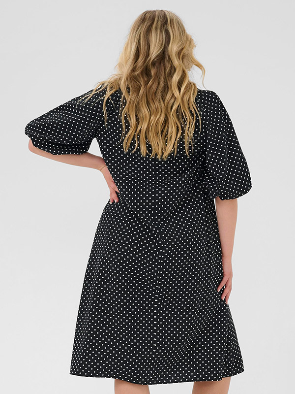 KCGINA - Plus Size Jurk fra Kaffe Curve