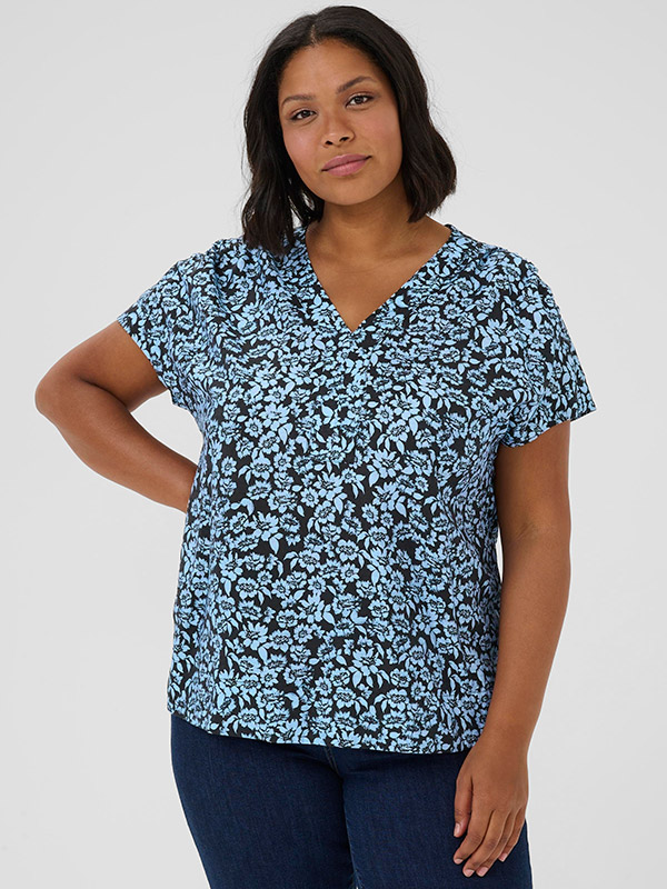 KCAMINA - Plus Size Blouse fra Kaffe Curve