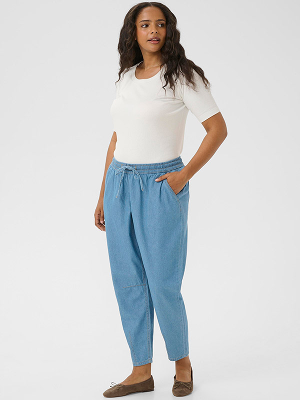 KCLOUISA - Plus Size Broek fra Kaffe Curve