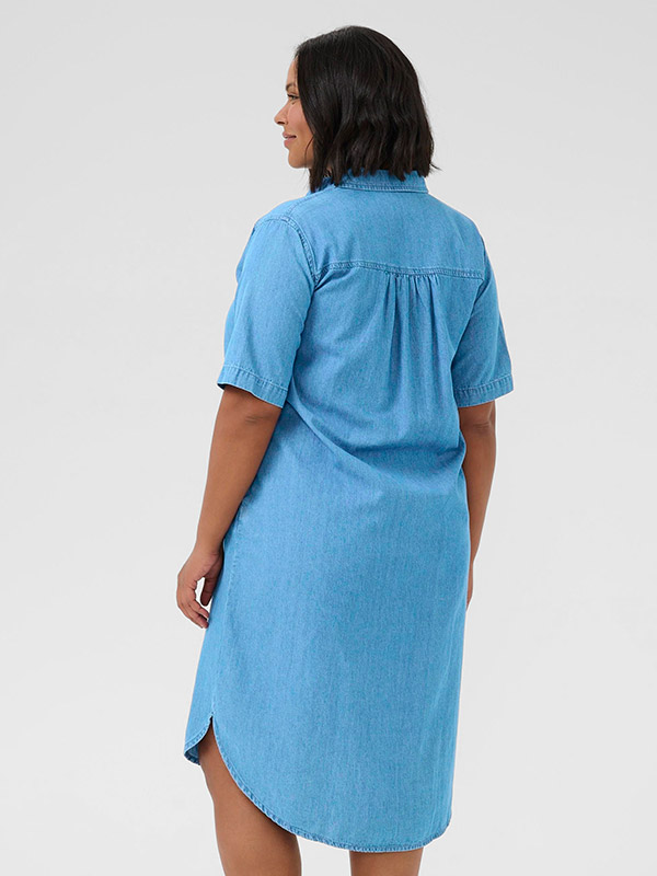 KCLOUISA - Plus Size Jurk fra Kaffe Curve
