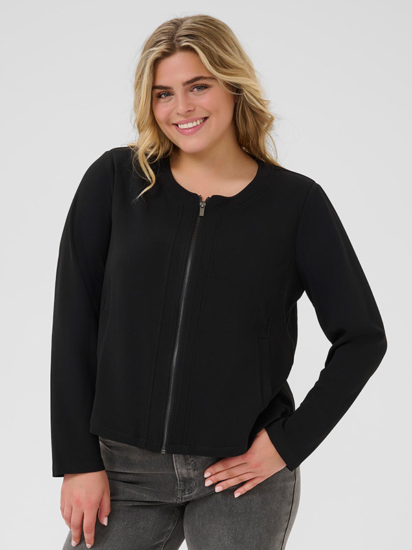 KCELINA - Plus Size Jas fra Kaffe Curve