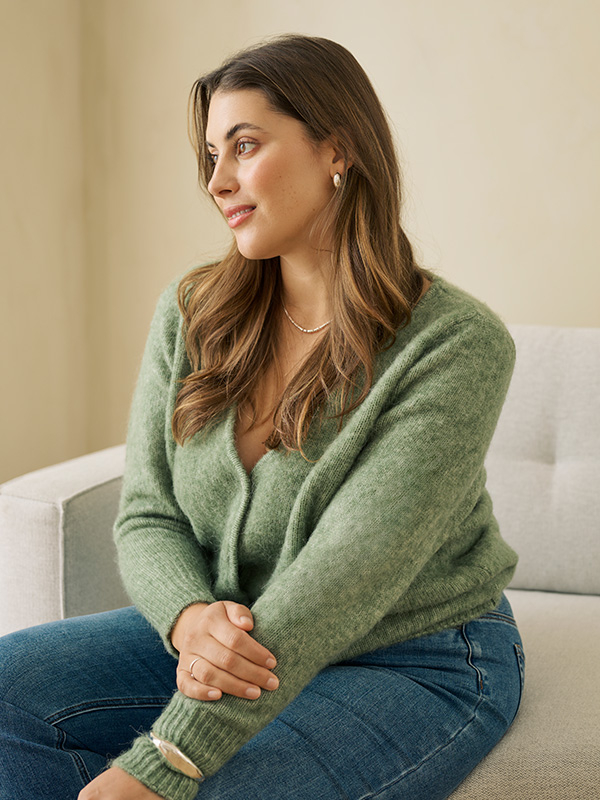 KCMELANI - Plus Size Vest fra Kaffe Curve