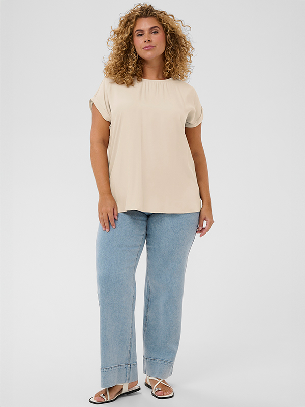 KCMILIA - Plus Size Blouse fra Kaffe Curve