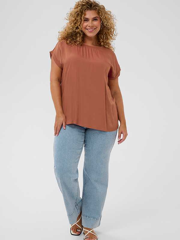 KCMILIA - Plus Size Blouse fra Kaffe Curve