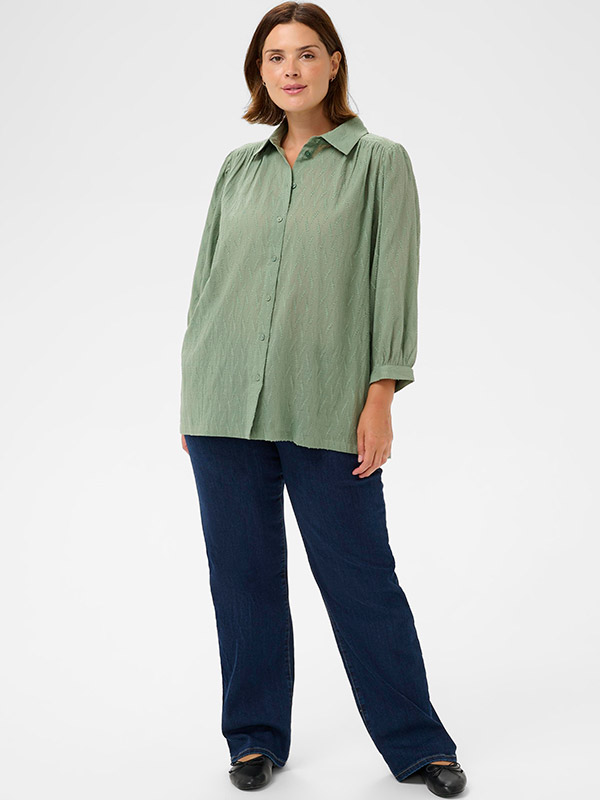KCGABBY - Plus Size Overhemd fra Kaffe Curve