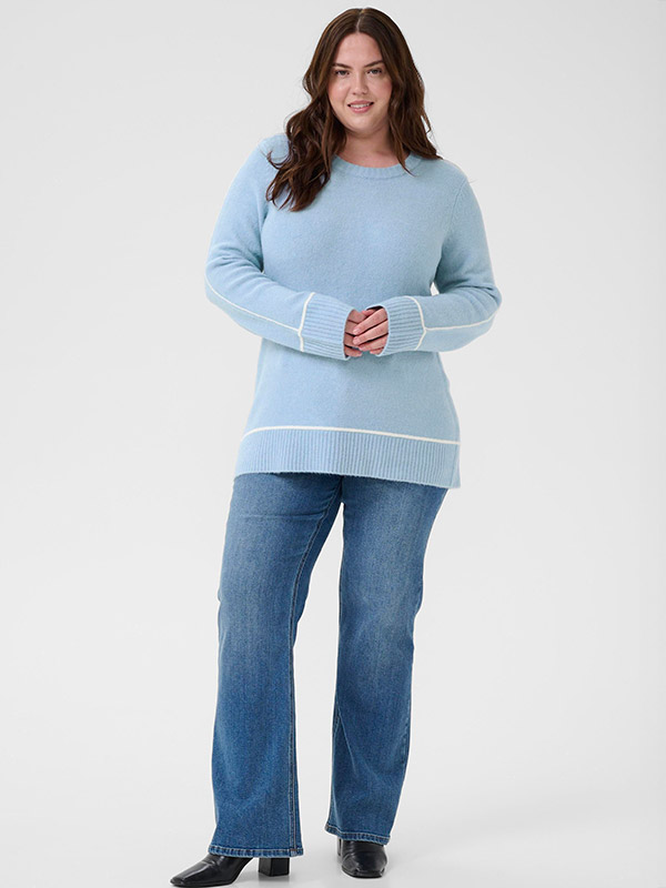 KCJINA - Plus Size Sweater fra Kaffe Curve