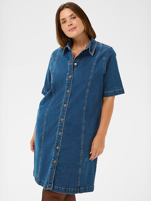 KCLENI - Plus Size Jurk fra Kaffe Curve