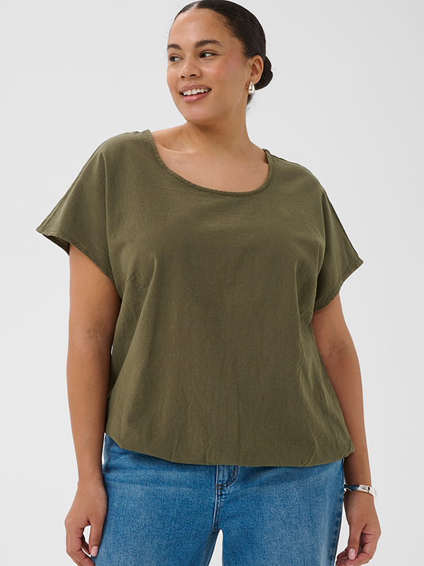 KCNANA - Plus Size Blouse fra Kaffe Curve