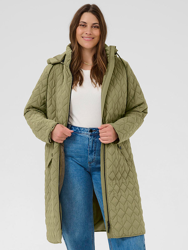 KCLEINA - Plus Size Jas fra Kaffe Curve