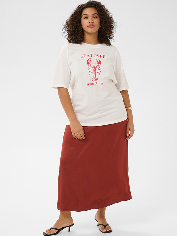 KCALANA - Plus Size T-shirt fra Kaffe Curve