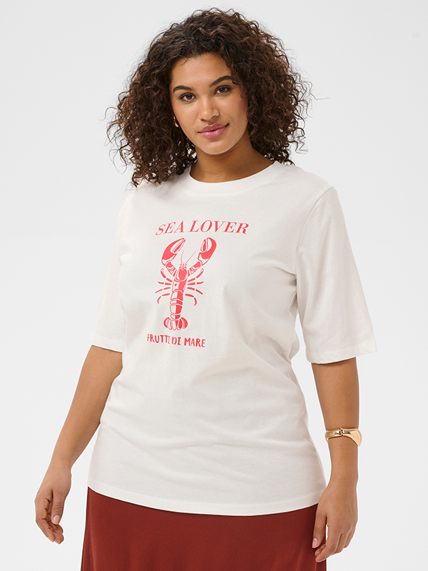 KCALANA - Plus Size T-shirt fra Kaffe Curve