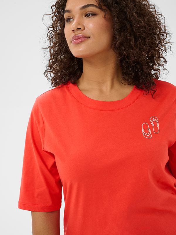 KCALANA - Plus Size T-shirt fra Kaffe Curve