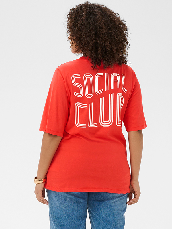 KCALANA - Plus Size T-shirt fra Kaffe Curve