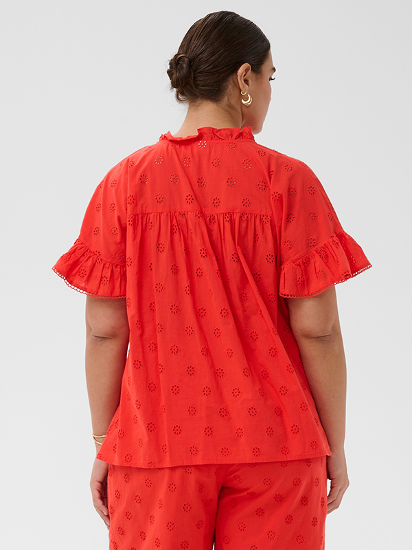 KCLIONA - Plus Size Blouse fra Kaffe Curve