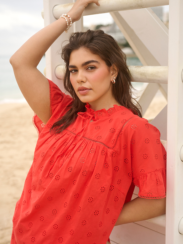 KCLIONA - Plus Size Blouse fra Kaffe Curve