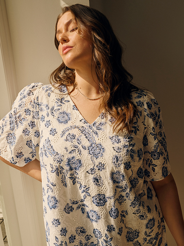 KCLULA - Plus Size Jurk fra Kaffe Curve