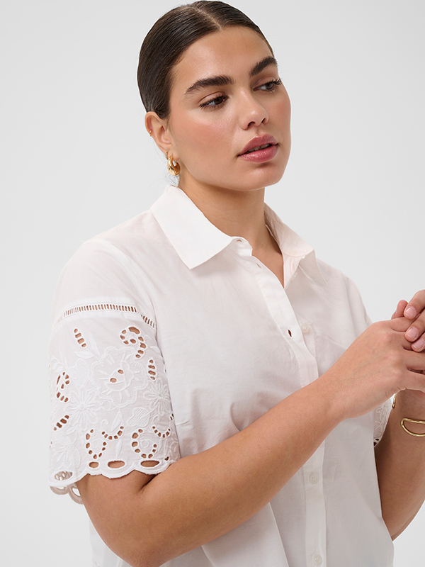 KCTRUDI - Plus Size Overhemd fra Kaffe Curve