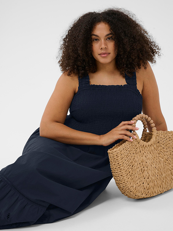 KCTRUDI - Plus Size Jurk fra Kaffe Curve