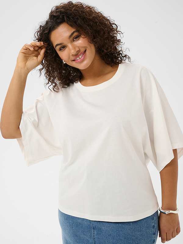 KCSTORMI - Plus Size T-shirt fra Kaffe Curve