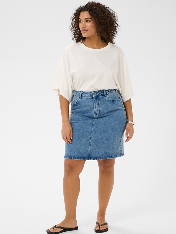 KCSTORMI - Plus Size T-shirt fra Kaffe Curve