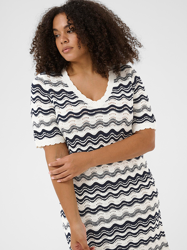 KCANIA - Plus Size Jurk fra Kaffe Curve