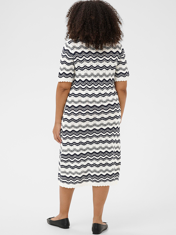 KCANIA - Plus Size Jurk fra Kaffe Curve