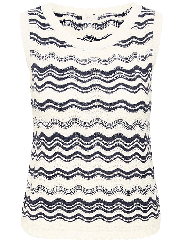 KCANIA - Plus Size Top fra Kaffe Curve