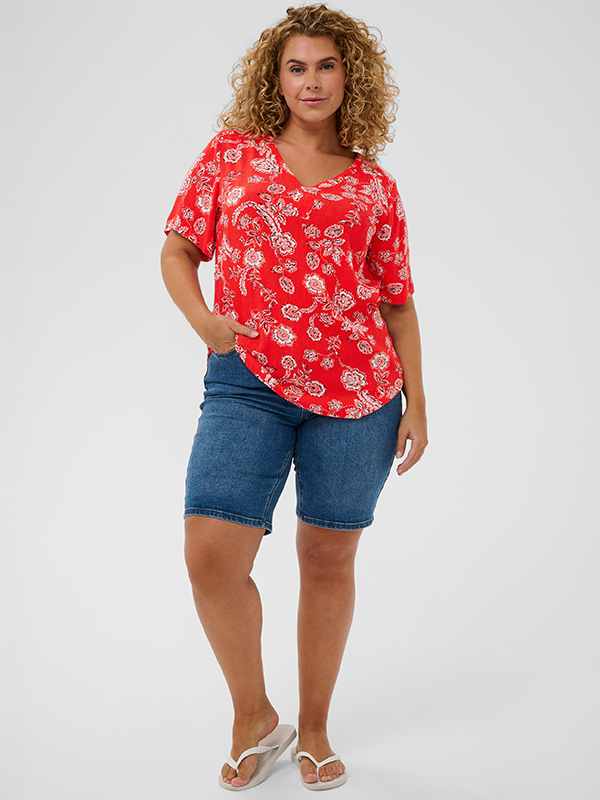 KCAMI - Plus Size Blouse fra Kaffe Curve