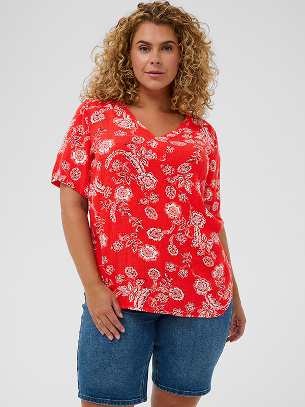 KCAMI - Plus Size Blouse fra Kaffe Curve