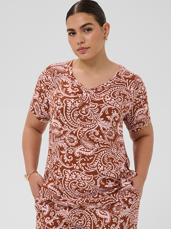 KCAMI - Plus Size Blouse fra Kaffe Curve