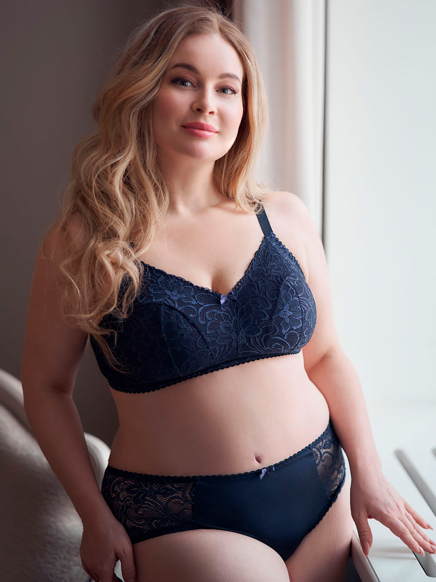 GRACE WIRELESS - Plus Size Bh zonder beugel fra Plaisir