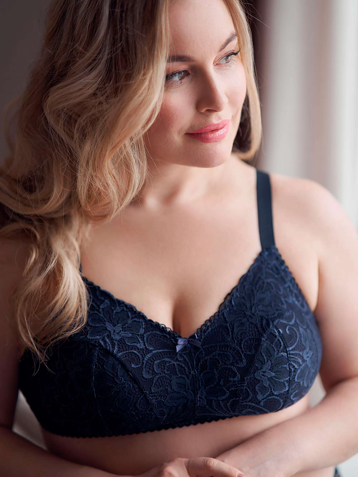 GRACE WIRELESS - Plus Size Bh zonder beugel fra Plaisir