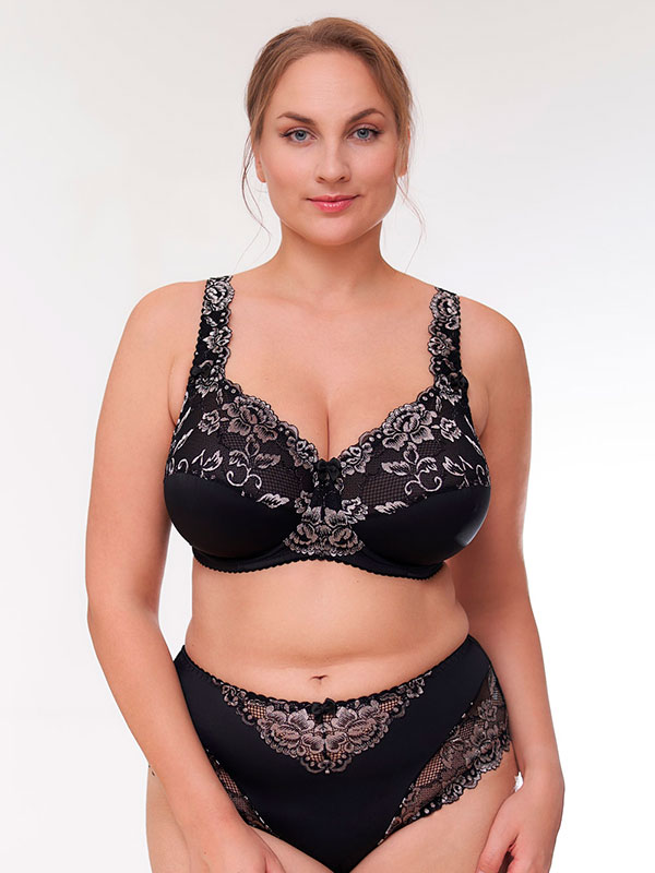 BEATE MIDI - Plus Size Slip fra Plaisir