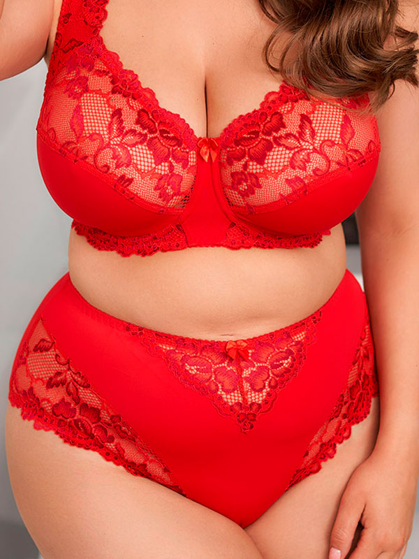 BEATE MIDI - Plus Size Slip fra Plaisir
