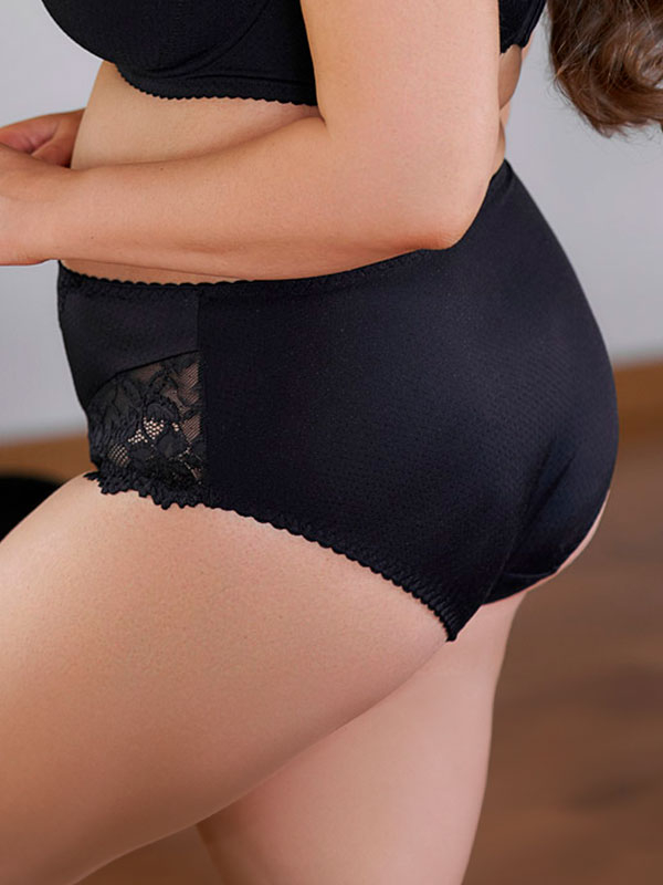 BEATE MIDI - Plus Size Slip fra Plaisir