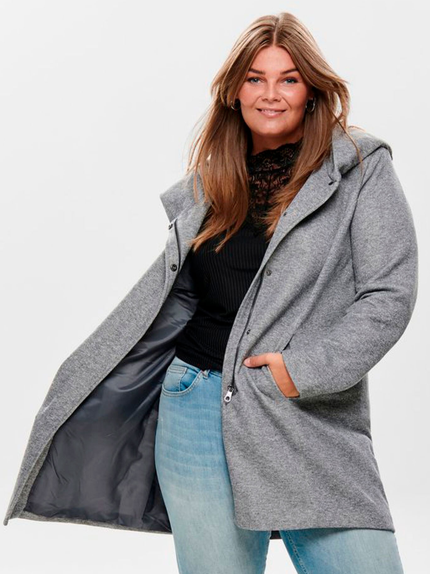 SEDONA - Plus Size Jas fra Only Carmakoma