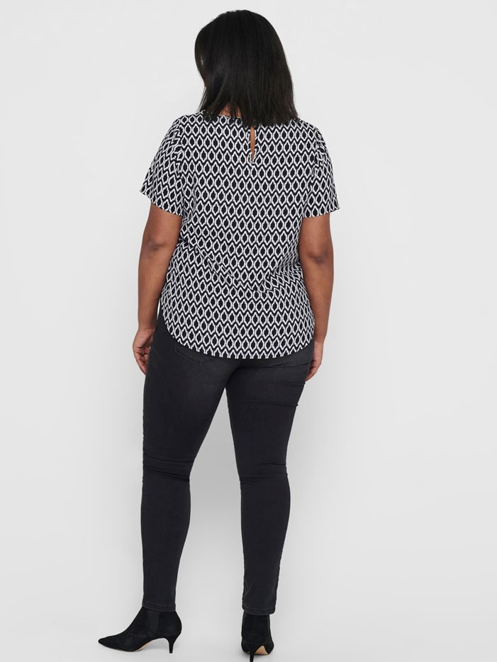 VICA  - Plus Size T-shirt fra Only Carmakoma