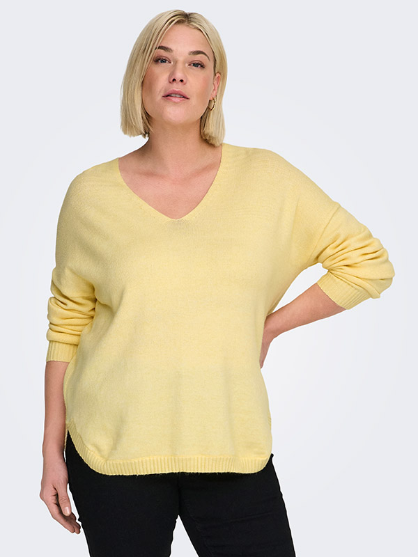 CARMARGARETA - Plus Size Sweater fra Only Carmakoma