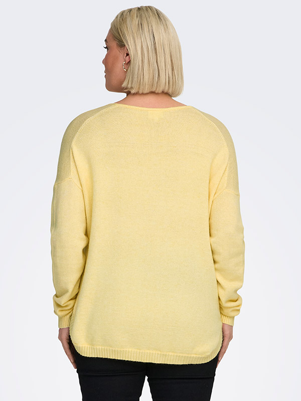 CARMARGARETA - Plus Size Sweater fra Only Carmakoma