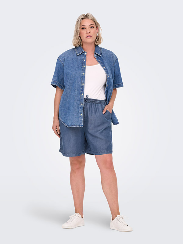 CARPEMA - Plus Size Shorts fra Only Carmakoma
