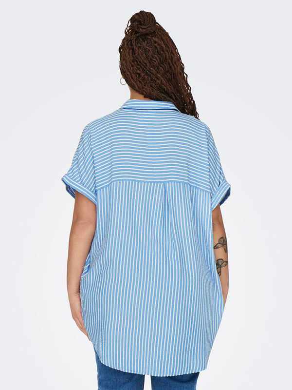 CARPENNA - Plus Size Overhemd fra Only Carmakoma