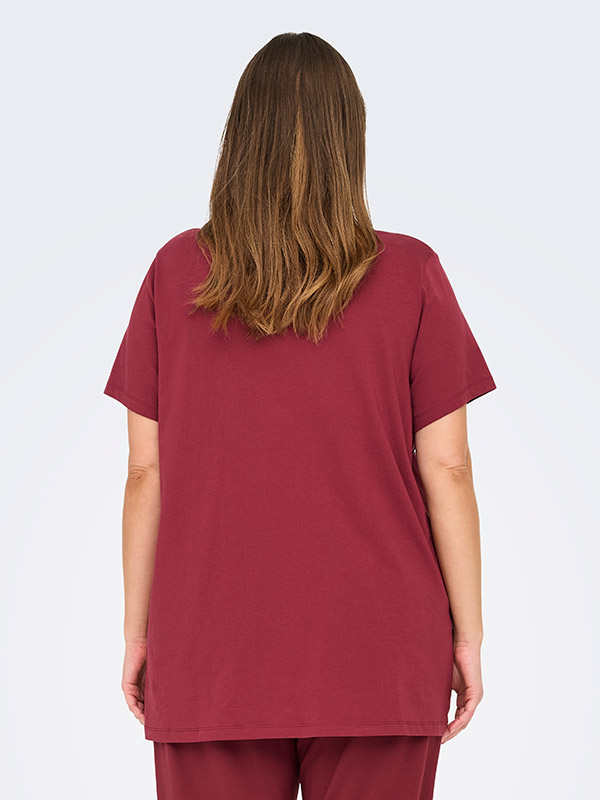 CARBONNIE - Plus Size T-shirt fra Only Carmakoma
