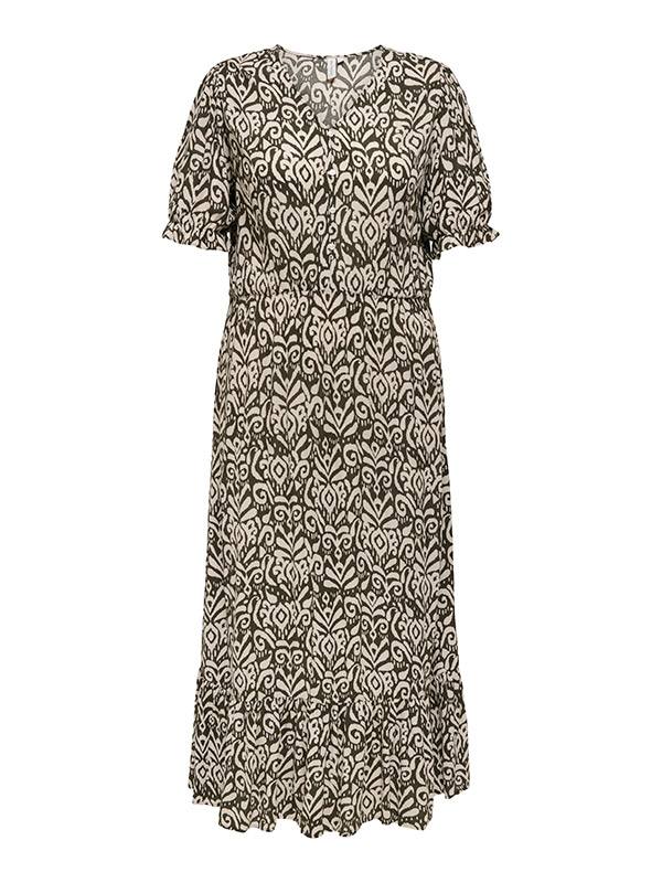 CARCHIANTI - Plus Size Jurk fra Only Carmakoma