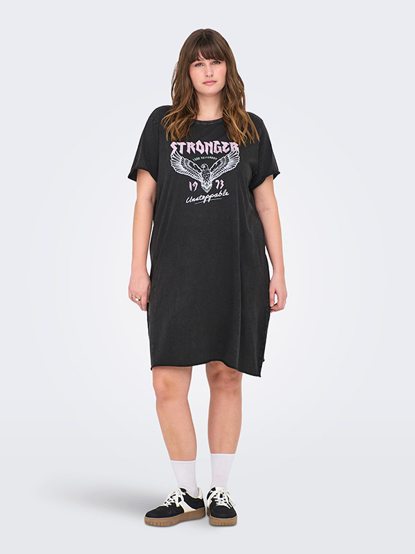 CARLUCY - Plus Size Jurk fra Only Carmakoma