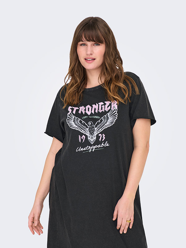 CARLUCY - Plus Size Jurk fra Only Carmakoma